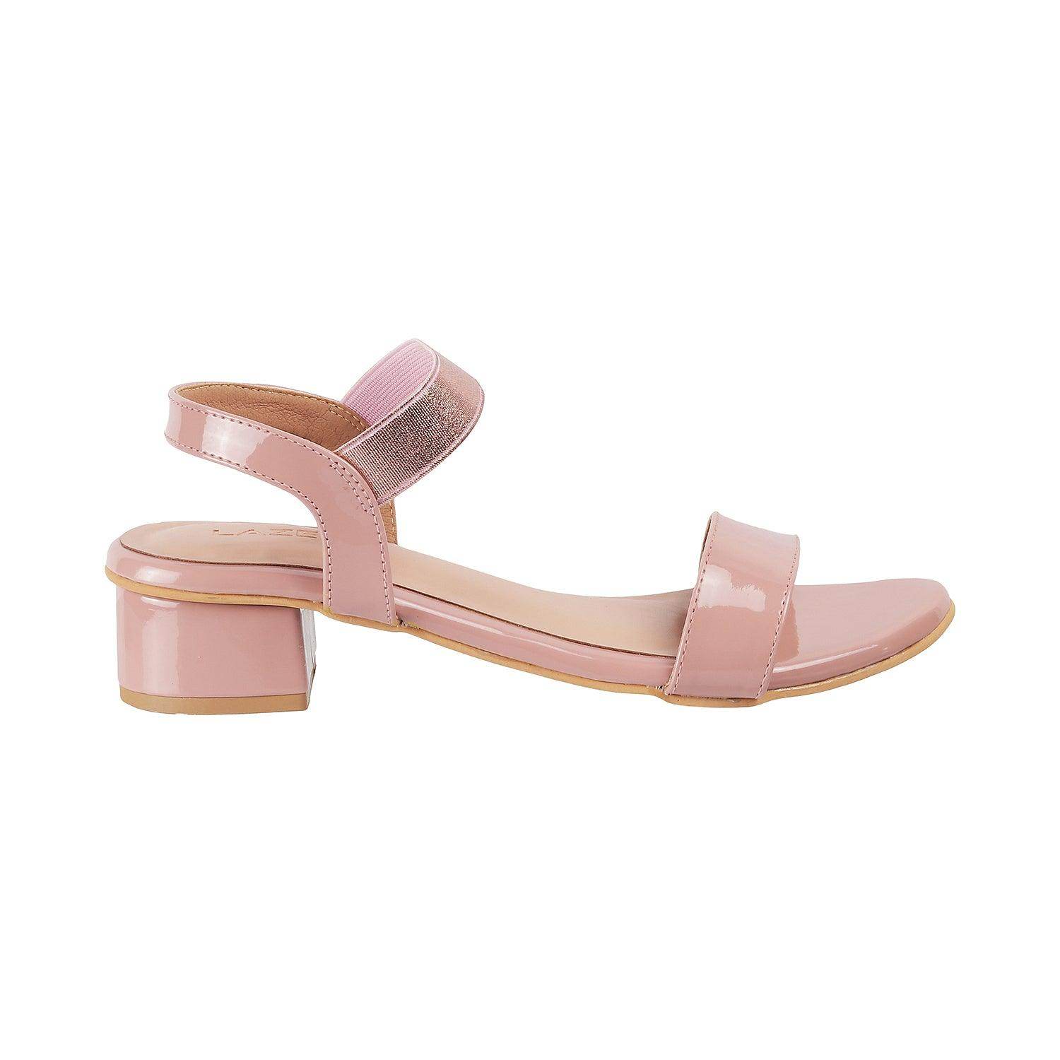 Ajio Dusty Pink Flat Sandals Buy Trendy Short Heel Casual Day