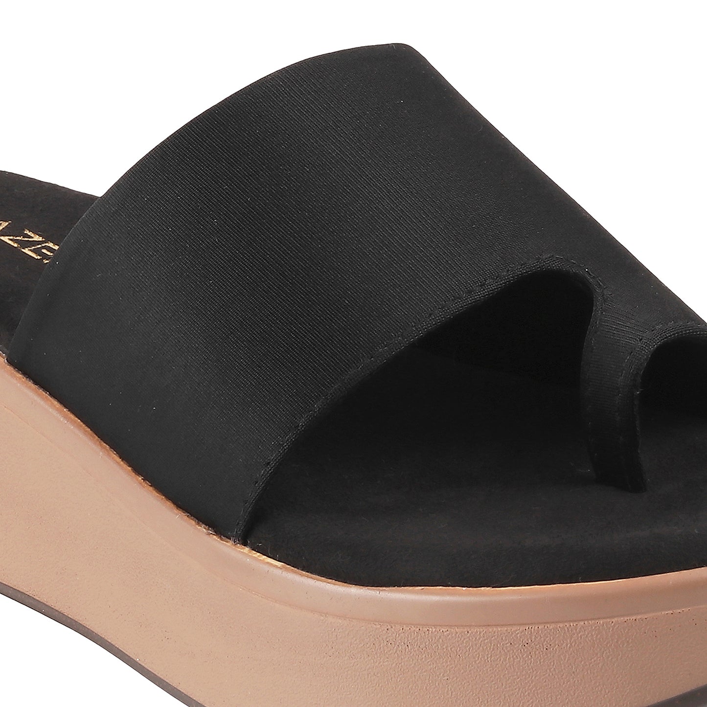 Mid-Heel Platform Slip-on Chappal (1198)