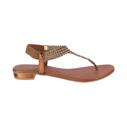 Relaxed Fit Flat Weekend Sandal (1293)