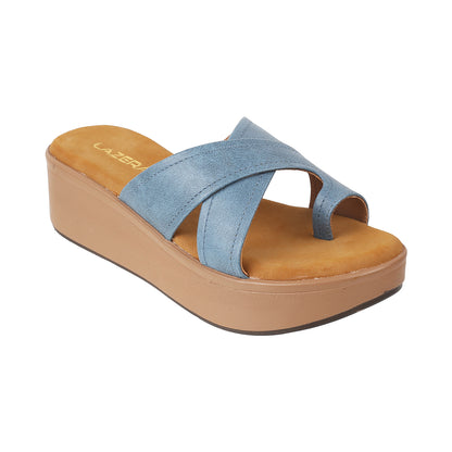 Mid-Heel Platform Slip-on Chappal (1350)