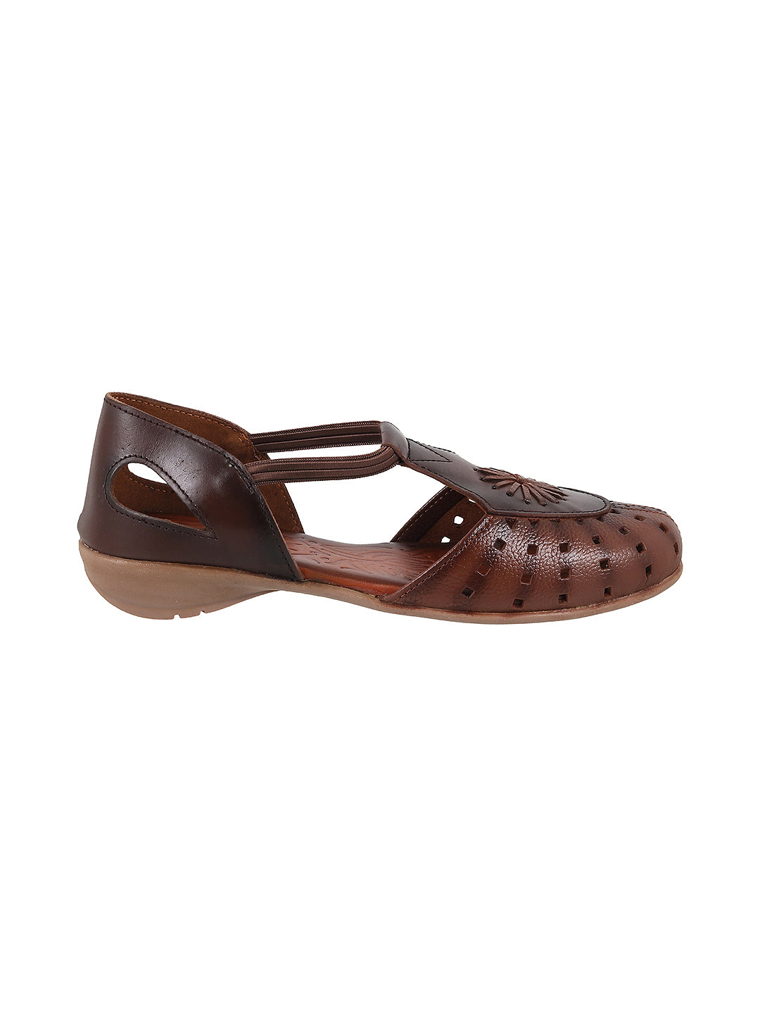 Modern Flat Close-Toe Everyday Sandal (1353)