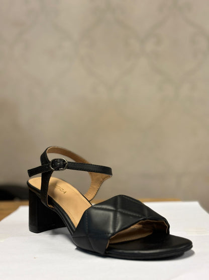 Refined Medium Heel Casual Sandal (1386)