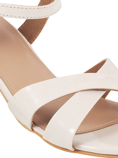 Refined Medium Heel Casual Sandal (1387)