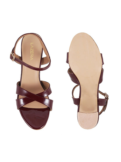 Refined Medium Heel Casual Sandal (1387)