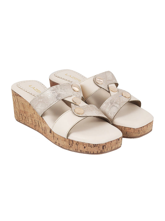 Mid-Heel Platform Slip-on Chappal (1389)