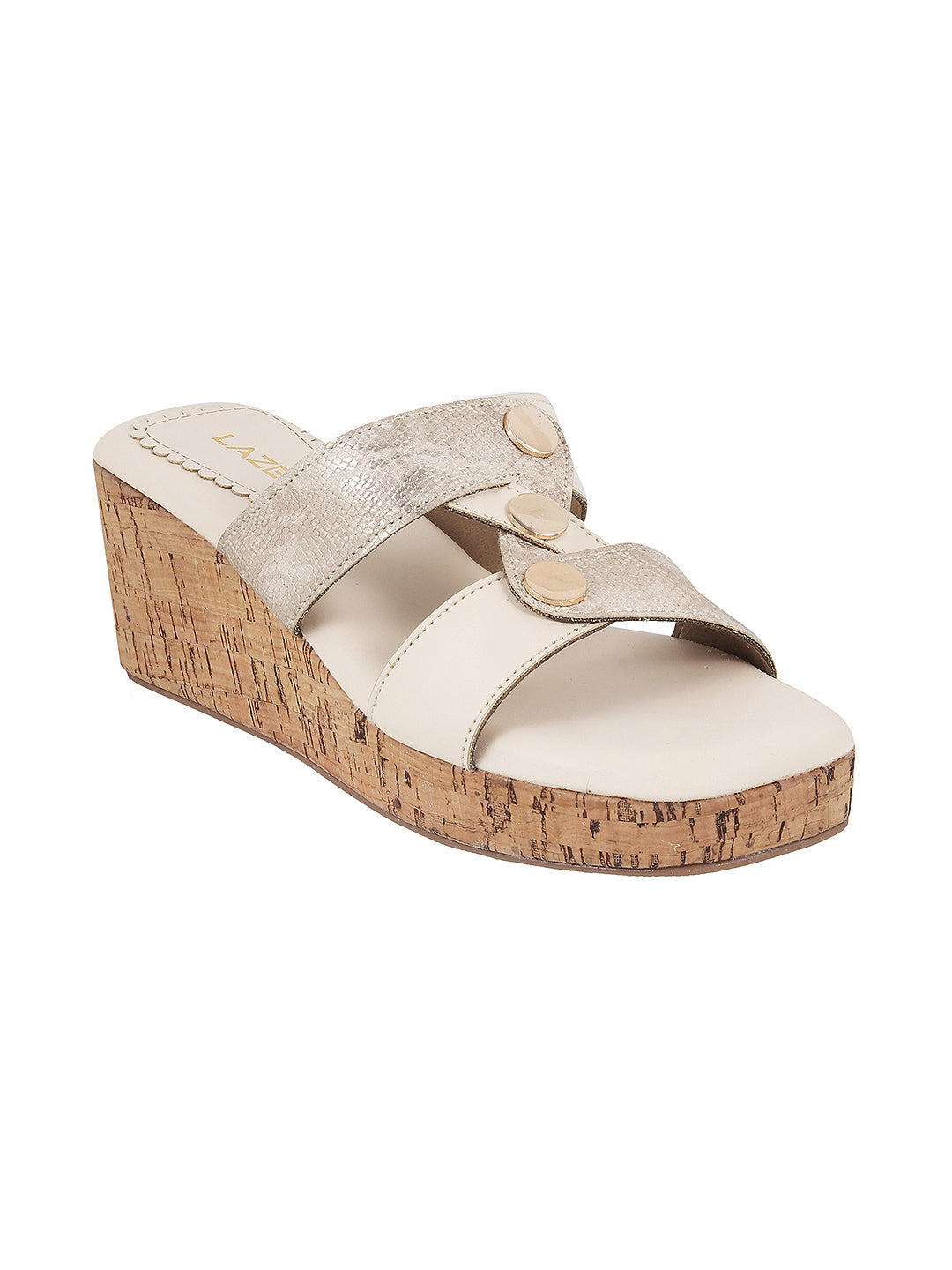 Mid-Heel Platform Slip-on Chappal (1389)