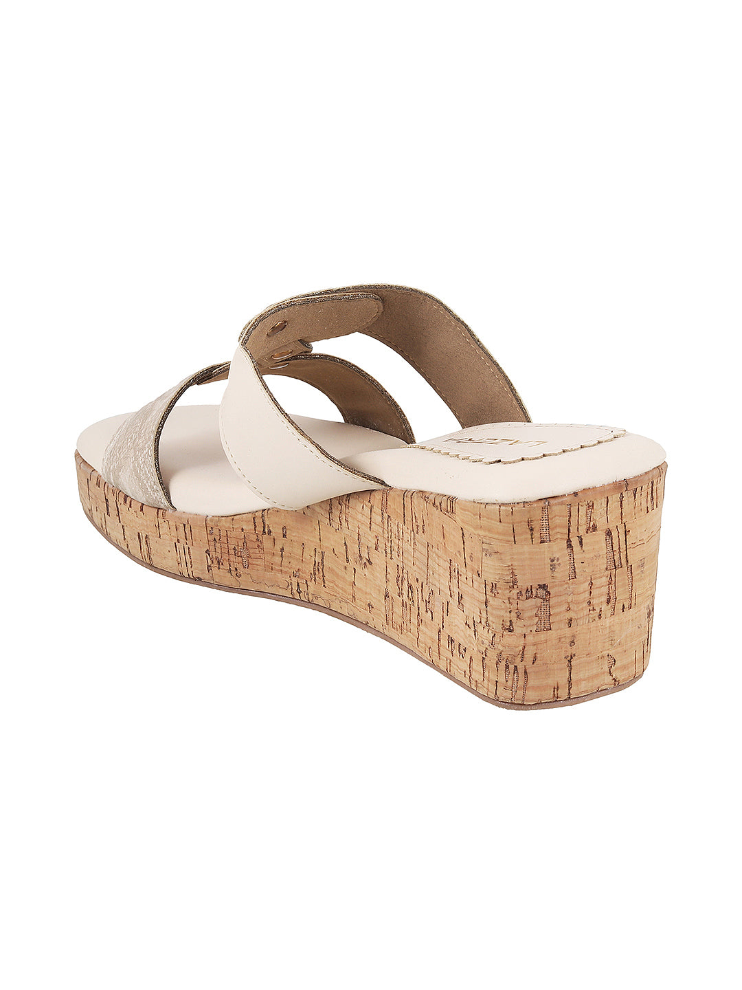 Mid-Heel Platform Slip-on Chappal (1389)