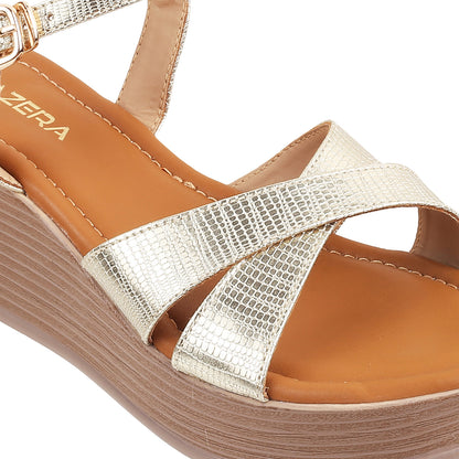 Mid-Heel Platform Sandals (1410)