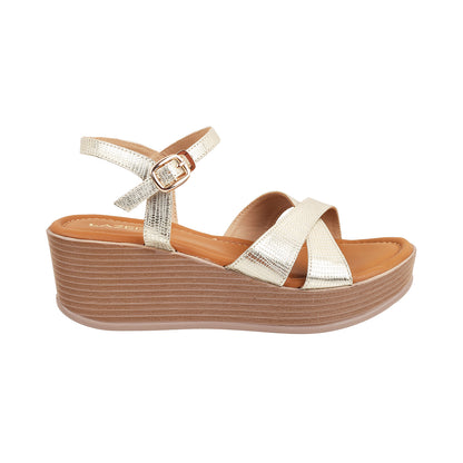 Mid-Heel Platform Sandals (1410)