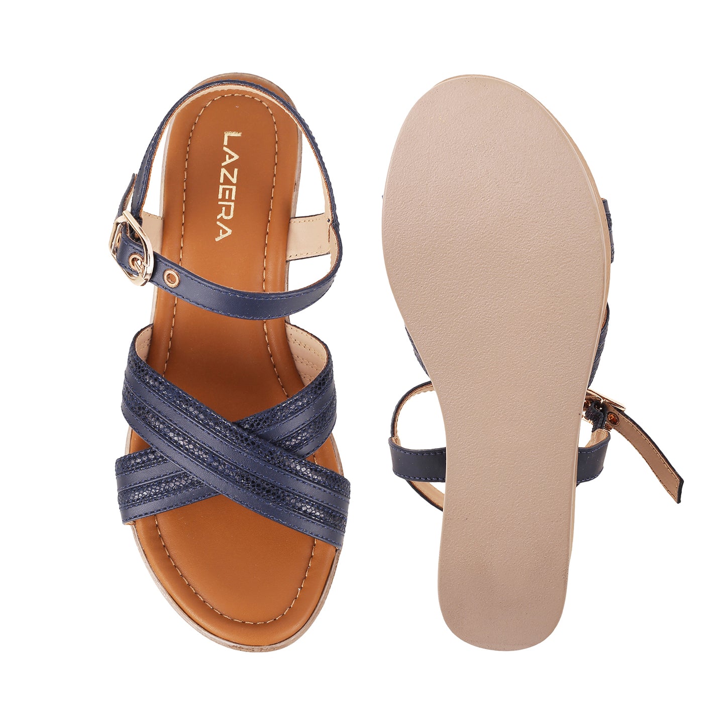 Mid-Heel Platform Sandals (1411)