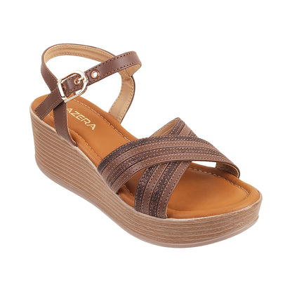 Mid-Heel Platform Sandals (1411)