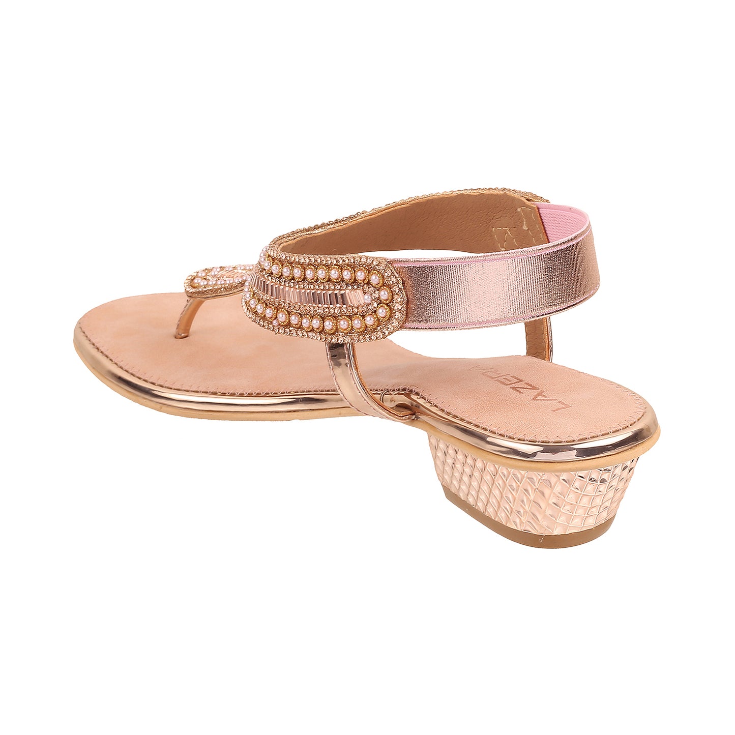 Dazzle Flat Party Chappal (1421)