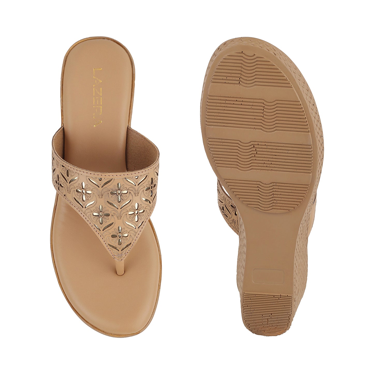 Mid-Heel Platform Slip-on Chappal (1436)