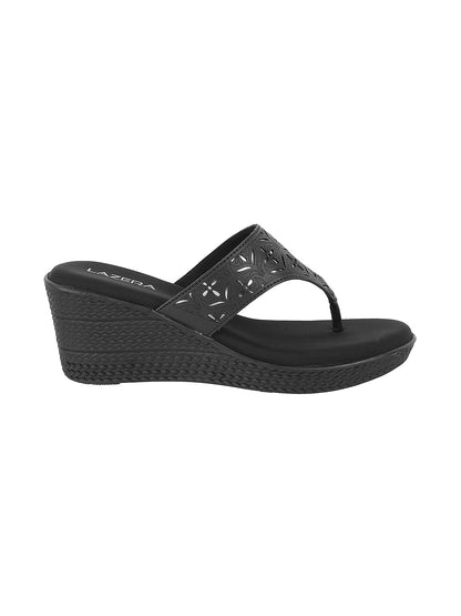 Mid-Heel Platform Slip-on Chappal (1436)