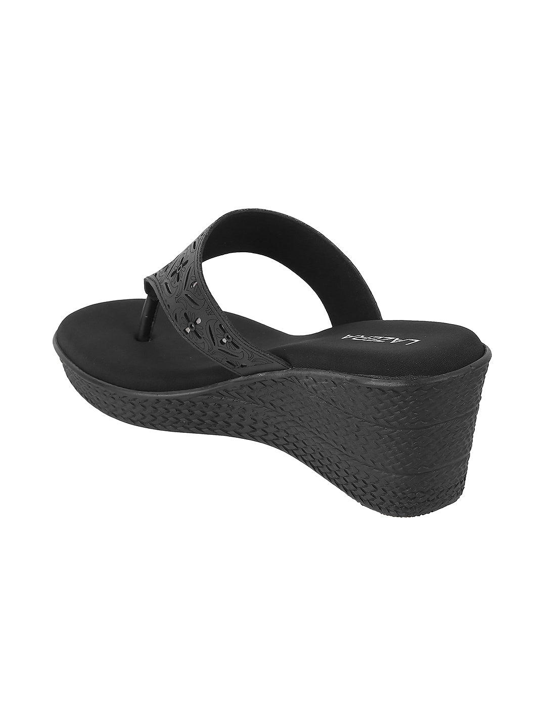 Mid-Heel Platform Slip-on Chappal (1436)