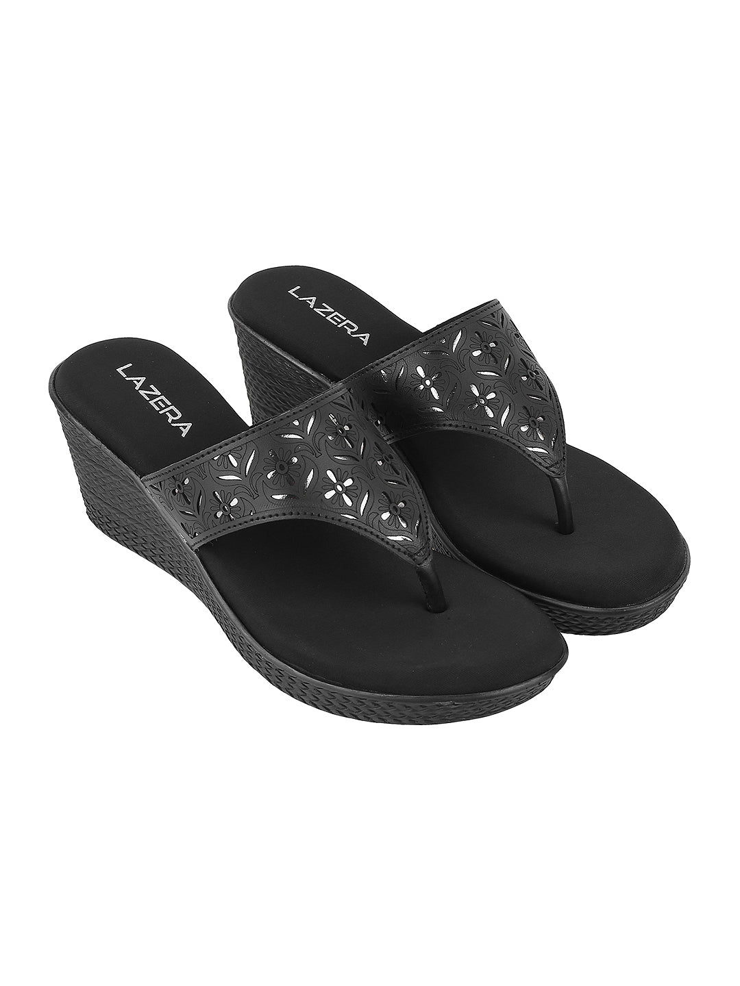 Mid-Heel Platform Slip-on Chappal (1436)