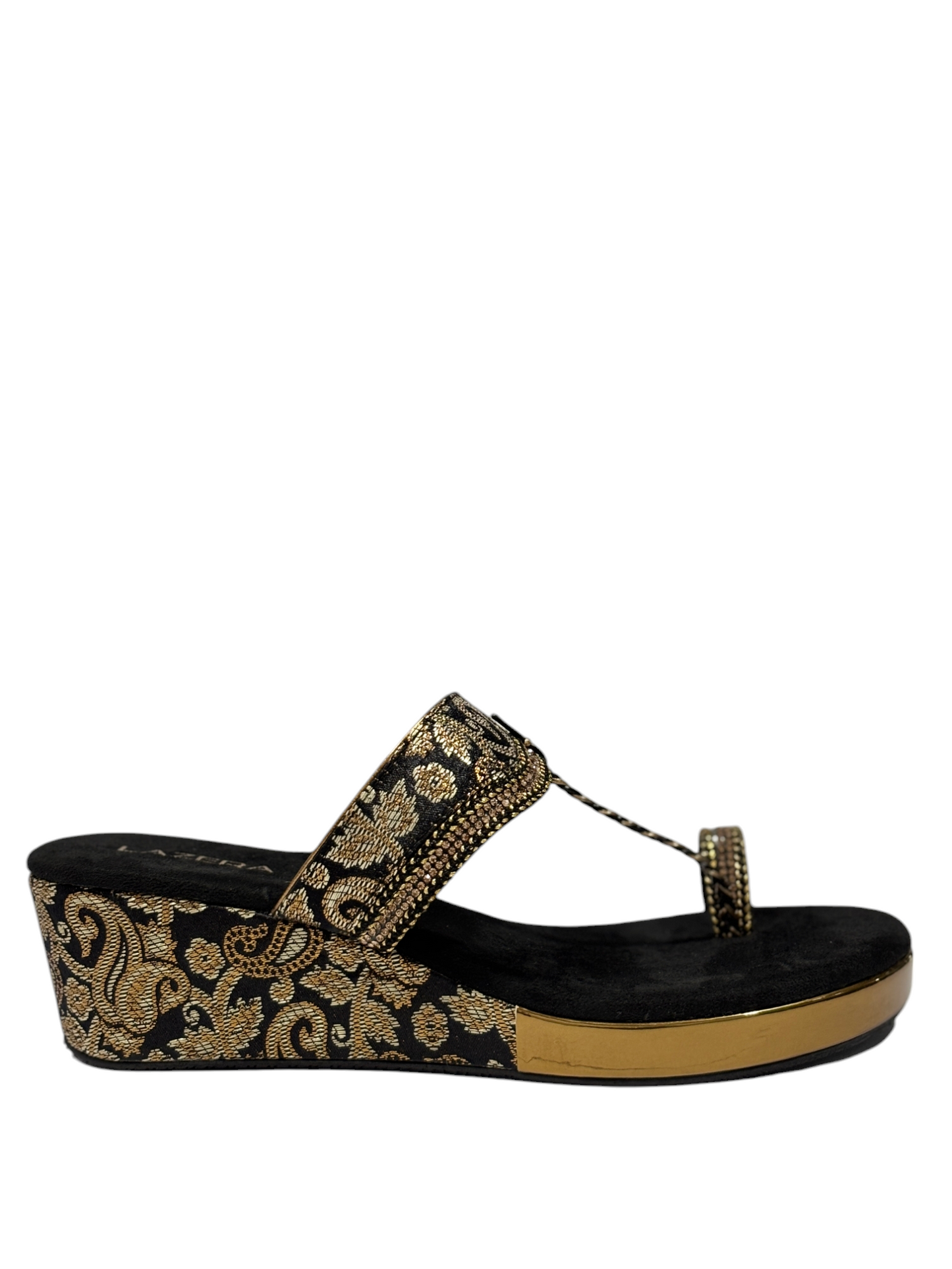 Striking Short Heel Platform Formal Chappal (1444)