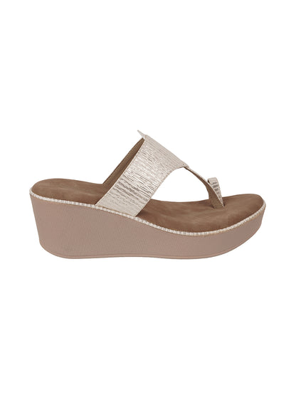 Mid-Heel Platform Slip-on Chappal (1453P)