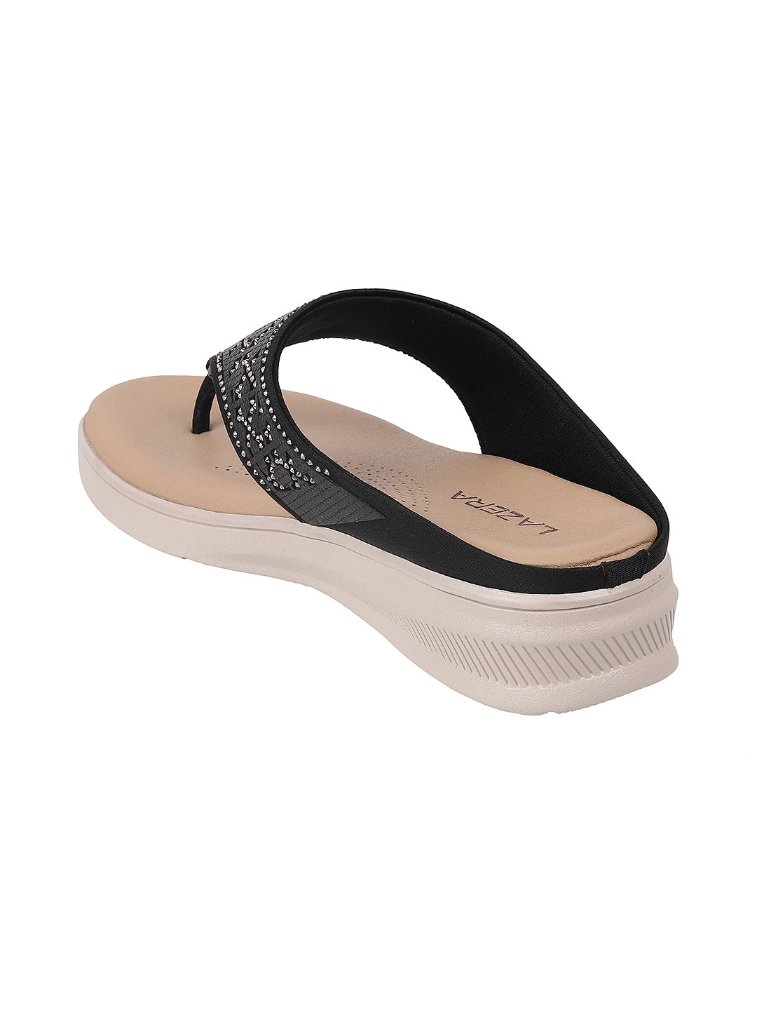 Dazzle Flat Party Chappal (1484P)