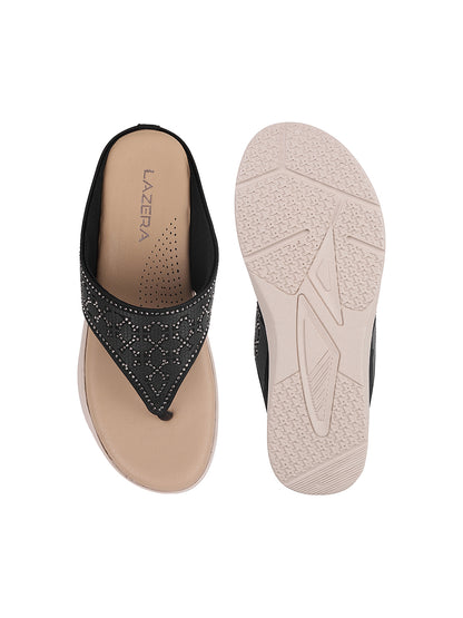 Dazzle Flat Party Chappal (1484P)