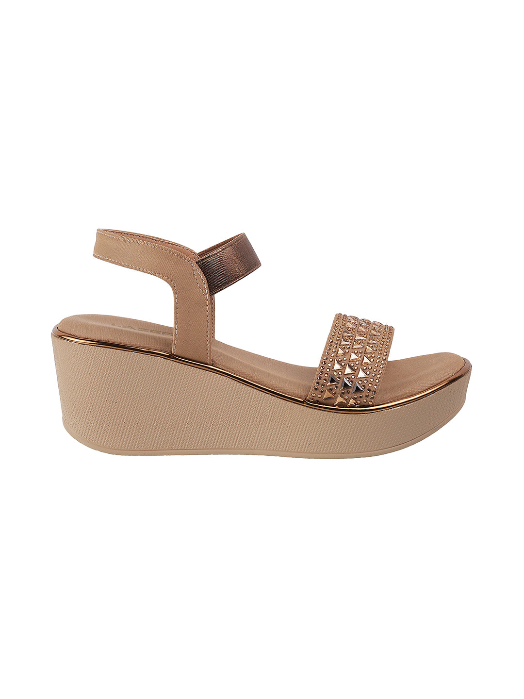 Showstopper Medium Heel Platform Party Sandal (1485)