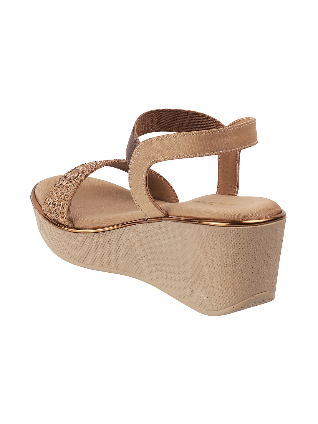 Showstopper Medium Heel Platform Party Sandal (1485)