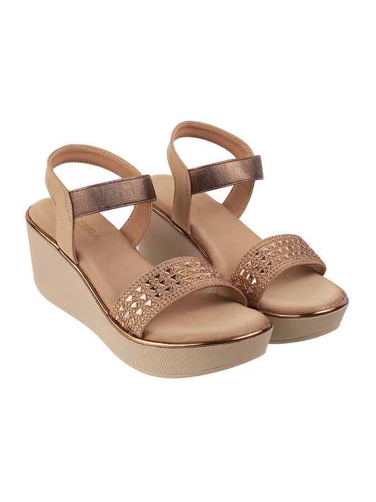 Showstopper Medium Heel Platform Party Sandal (1485)