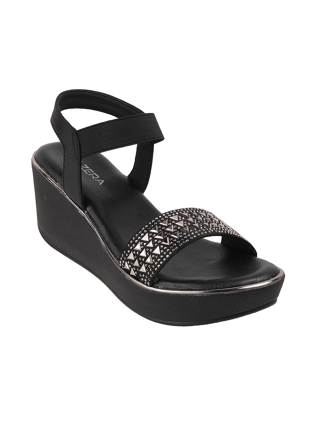 Showstopper Medium Heel Platform Party Sandal (1485)