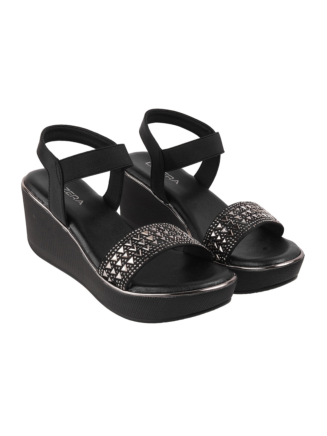 Showstopper Medium Heel Platform Party Sandal (1485)