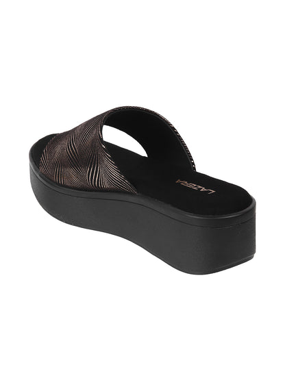 Mid-Heel Platform Slip-on Chappal (1491)