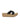 Lazera Black Cross-Strap Wedge Slip-Ons for Women (1502)
