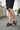 Women’s Elegant Buckle Strap Mid-Heel Slides (1609)