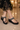 Antique Gold Embellished Wedge Sandals with Toe Ring Design (1614)