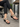 Lazera Women’s Antique Gold Block Heel Toe-Ring Sandals