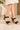 Lazera Block Heel Sandals Criss Cross Textured Strap Elastic Slingback 2 Inch Heel For Women Black (1596)