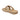 Lazera Women Stylish Flat Sandals - Beige Casual Slip-On Comfort Sandals