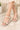 Chic Beige Strap Sandals with Gold Accent