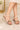 Chic Beige Strap Sandals with Gold Accent