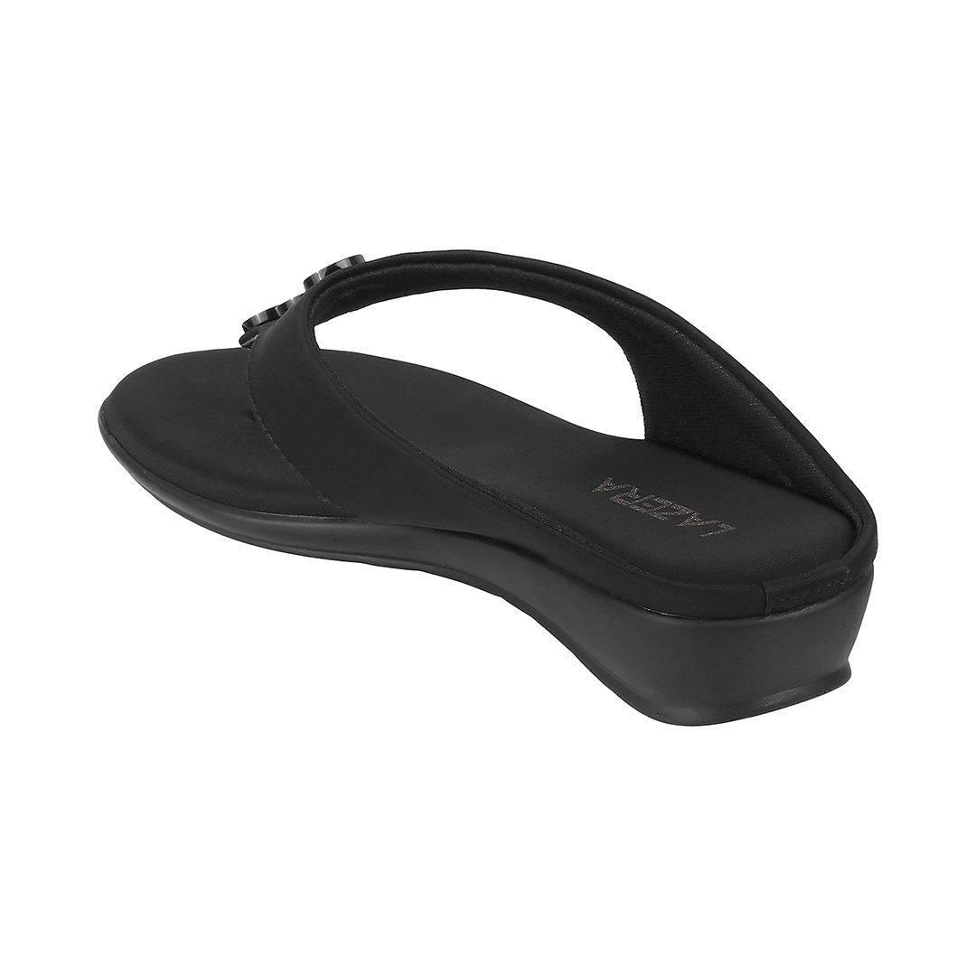 Thong-Strap Slip-On Sandals – Lazera Shoes